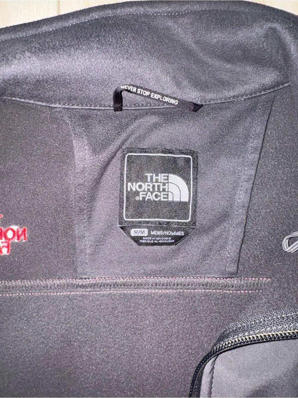 The North Face Men's Apex Bionic 2 Red & Gray Jacket